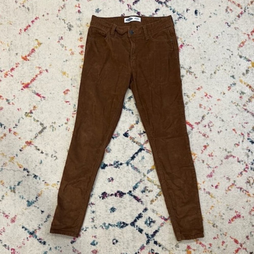 Brown Corduroy Pants - Old Navy